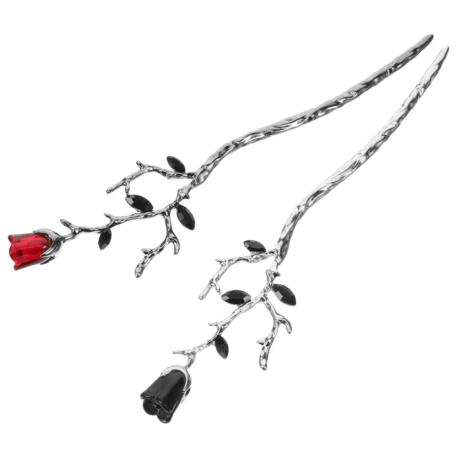 2pcs Silver Black Metal Flower Hairpin Alloy Hair Sticks for Buns Women Hairpin Smooth Edges Durable Long Time Use
2pcs Silver Black Metal Flower Hairpin Alloy Hair Sticks for Buns Women Hairpin Smooth Edges Durable Long Time Use