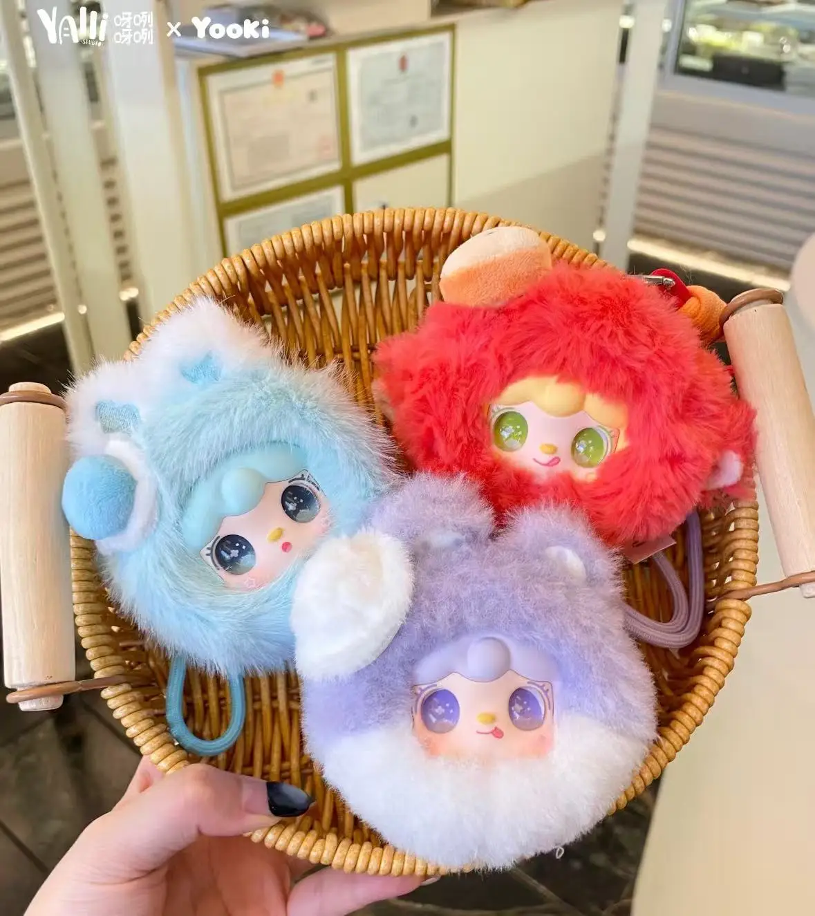 Genuine New Yooki Mirror Comb Series - Calorie Charging Station Blind Box Plush Trendy Dolls Bag charm Keychain For Girl Gift
Genuine New Yooki Mirror Comb Series - Calorie Charging Station Blind Box Plush Trendy Dolls Bag charm Keychain For Girl Gift