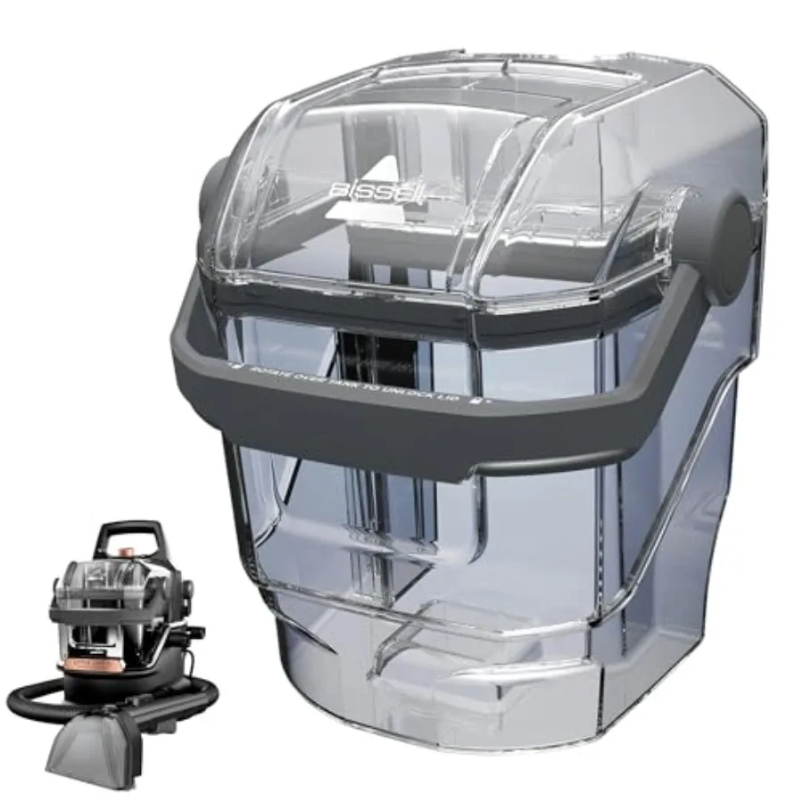 Replacement Dirty Tank Assembly for Bissell Little Green HydroSteam Carpet Cleaners - Fits Models # 3618, 3605, 3532, Clear
Replacement Dirty Tank Assembly for Bissell Little Green HydroSteam Carpet Cleaners - Fits Models # 3618, 3605, 3532, Clear