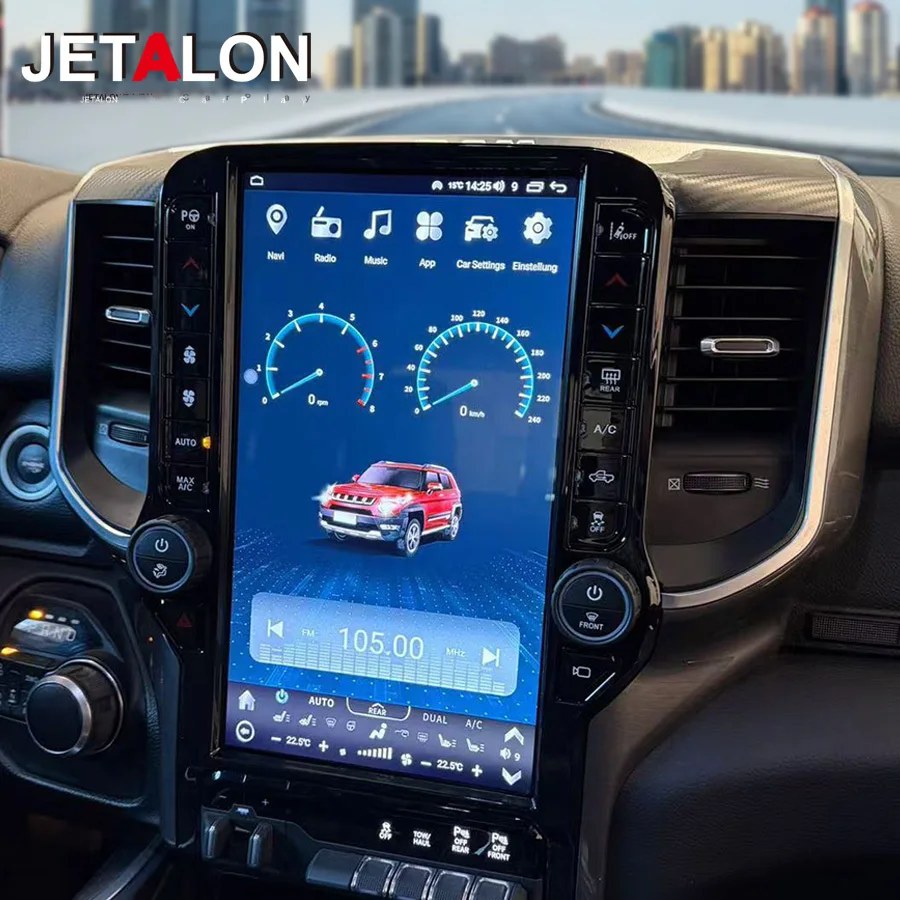 13,6-дюймовый Android-радио 2din для Dodge Ram 2019-2021 GPS Carplay Автомобильный мультимедийный видеоплеер Стерео головное устройство Навигация WIFI 4G
13,6-дюймовый Android-радио 2din для Dodge Ram 2019-2021 GPS Carplay Автомобильный мультимедийный видеоплеер Стерео головное устройство Навигация WIFI 4G