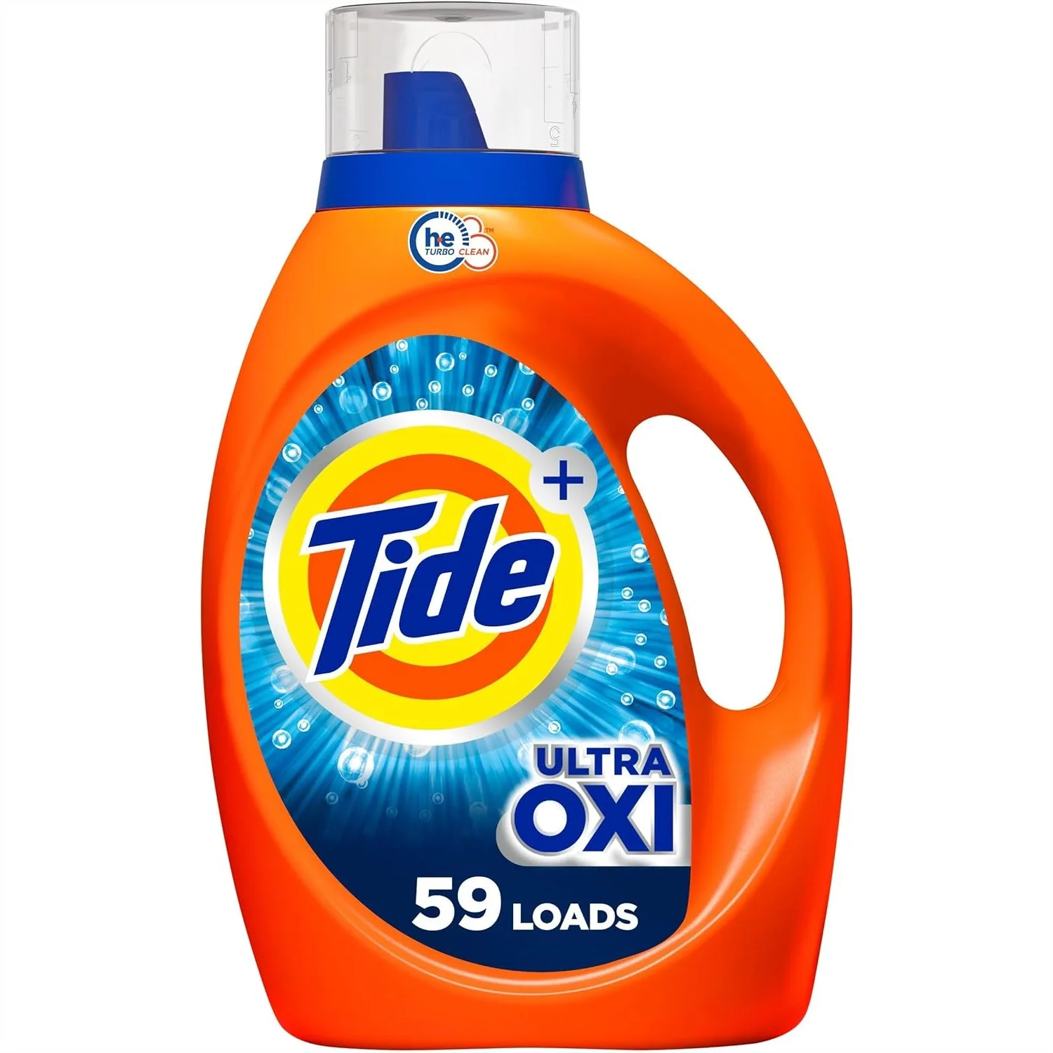 Liquid Laundry Detergent with Extra Oxi Power, 84 fl oz, 59 Loads, Advanced Stain Remover for Clothes
Liquid Laundry Detergent with Extra Oxi Power, 84 fl oz, 59 Loads, Advanced Stain Remover for Clothes