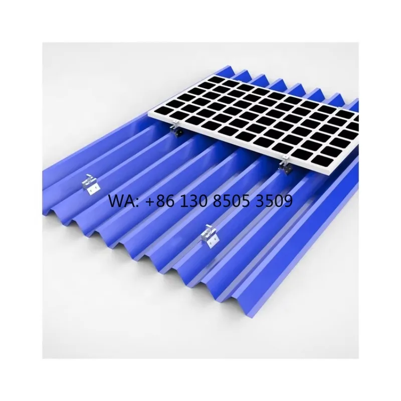 Solar Mounting Roof Panel Clamp Metal Clip for Tin Roof or Metal Roof
Solar Mounting Roof Panel Clamp Metal Clip for Tin Roof or Metal Roof