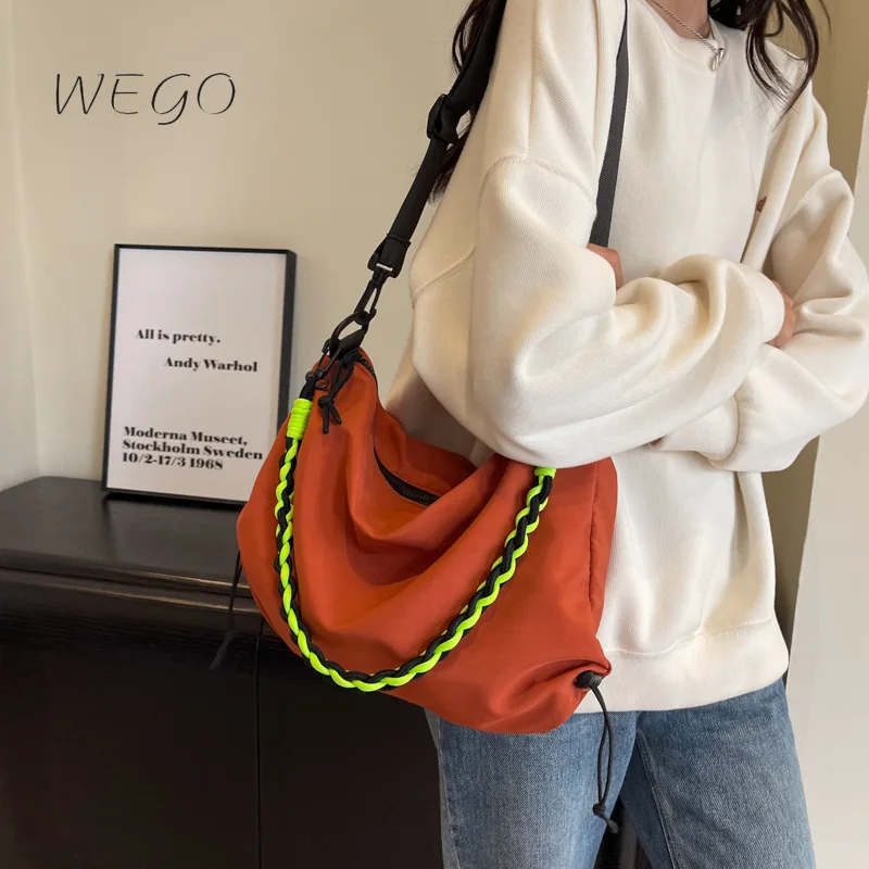 Original Crossbody Bag Ins Orange Messenger Nylon Large-capacity Student Schoolbag Male One Shoulder Dumpling Bags
Original Crossbody Bag Ins Orange Messenger Nylon Large-capacity Student Schoolbag Male One Shoulder Dumpling Bags