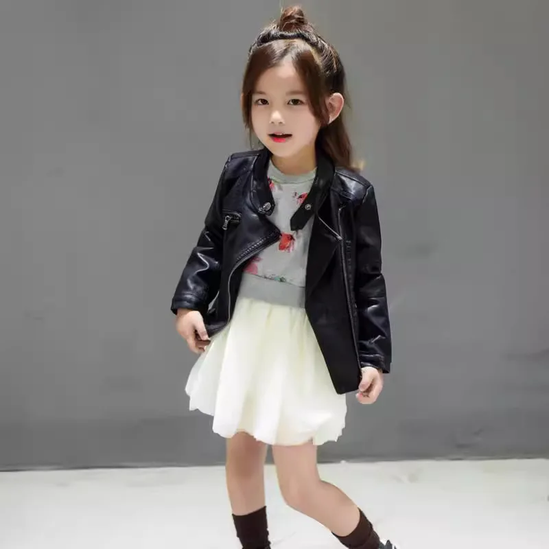 Spring and Autumn New Korean Fashionable and Elegant Clothing for Boys and GirlspuChildren's Leather Jacket Coat Trendy
Spring and Autumn New Korean Fashionable and Elegant Clothing for Boys and GirlspuChildren's Leather Jacket Coat Trendy