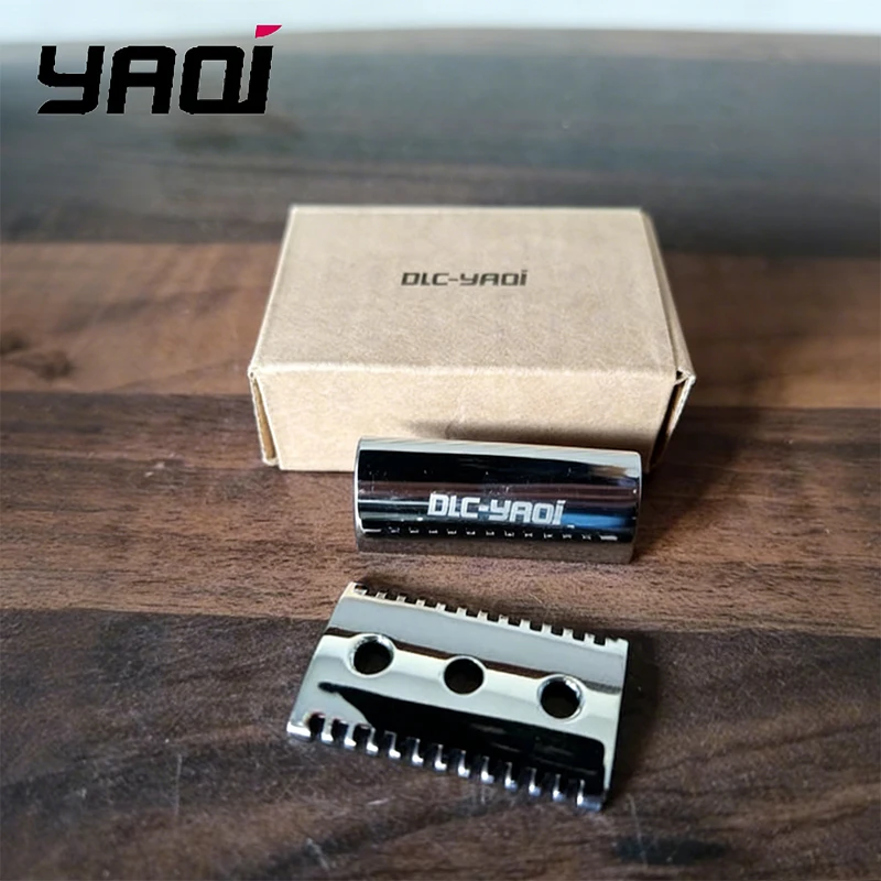 YAQI Chrome Open Comb Shaving Razor Head for Men Lightweight Design with 0.20mm Blade Gap for Smooth Shaving Experience
YAQI Chrome Open Comb Shaving Razor Head for Men Lightweight Design with 0.20mm Blade Gap for Smooth Shaving Experience
