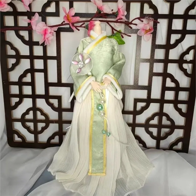 Creative New Retro Hanfu Clothing Set Children's 30cm Doll Chinese Fashion Hanfu Dress Kids Doll Accessories Clothing LI088
Creative New Retro Hanfu Clothing Set Children's 30cm Doll Chinese Fashion Hanfu Dress Kids Doll Accessories Clothing LI088