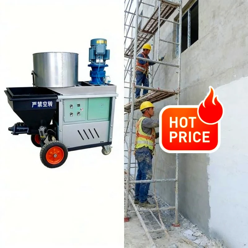 High Performance Wall Plastering Pump Mortar Cement Spray Machine for Building Renovation and Construction Work Customized Sale
High Performance Wall Plastering Pump Mortar Cement Spray Machine for Building Renovation and Construction Work Customized Sale