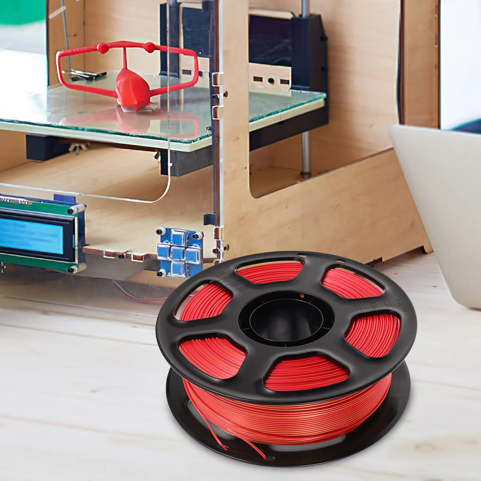 Dual Color Filament Pla 3D Printer Filament 1.75mm for Most Printers Durable Material Smooth Finish 3D Printing Filaments
Dual Color Filament Pla 3D Printer Filament 1.75mm for Most Printers Durable Material Smooth Finish 3D Printing Filaments