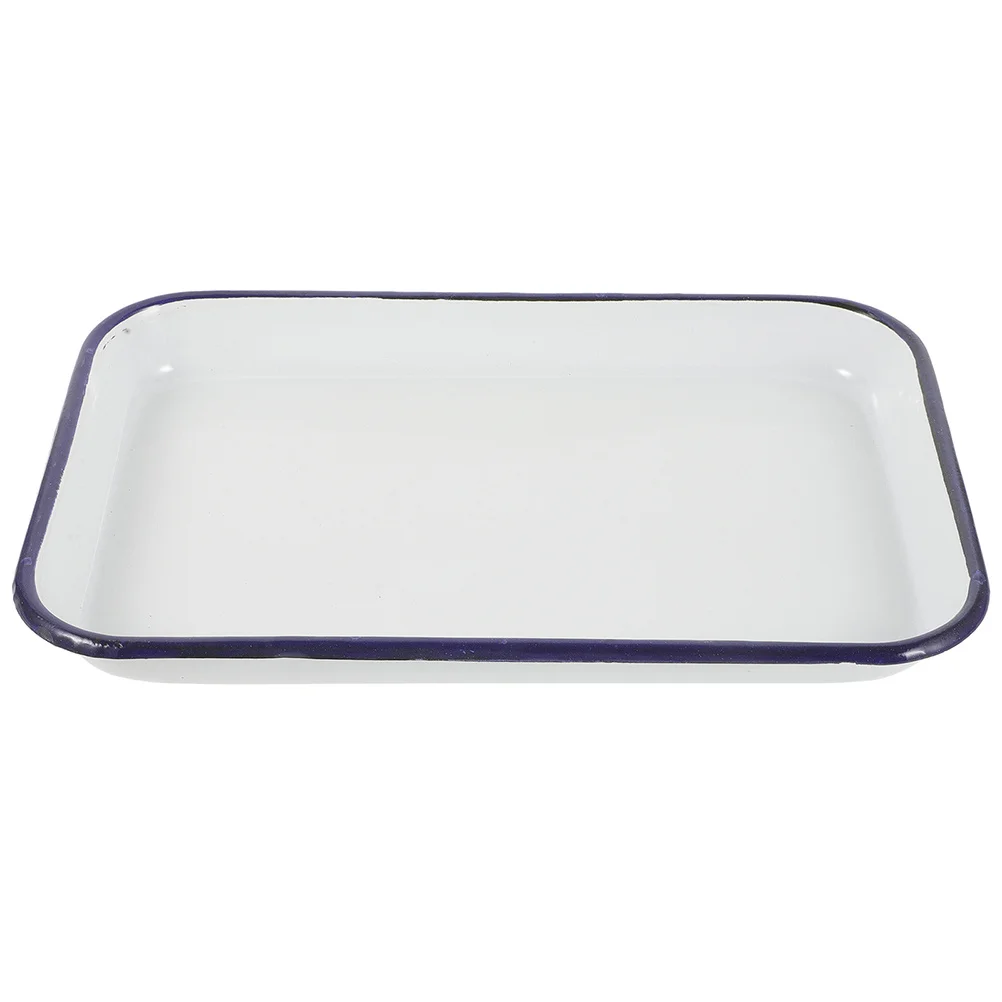 Rectangular Enamel Tray Large Capacity Baking Serving Dish Dishwasher Safe for Family Meals Oven Camping Kitchen Use
Rectangular Enamel Tray Large Capacity Baking Serving Dish Dishwasher Safe for Family Meals Oven Camping Kitchen Use