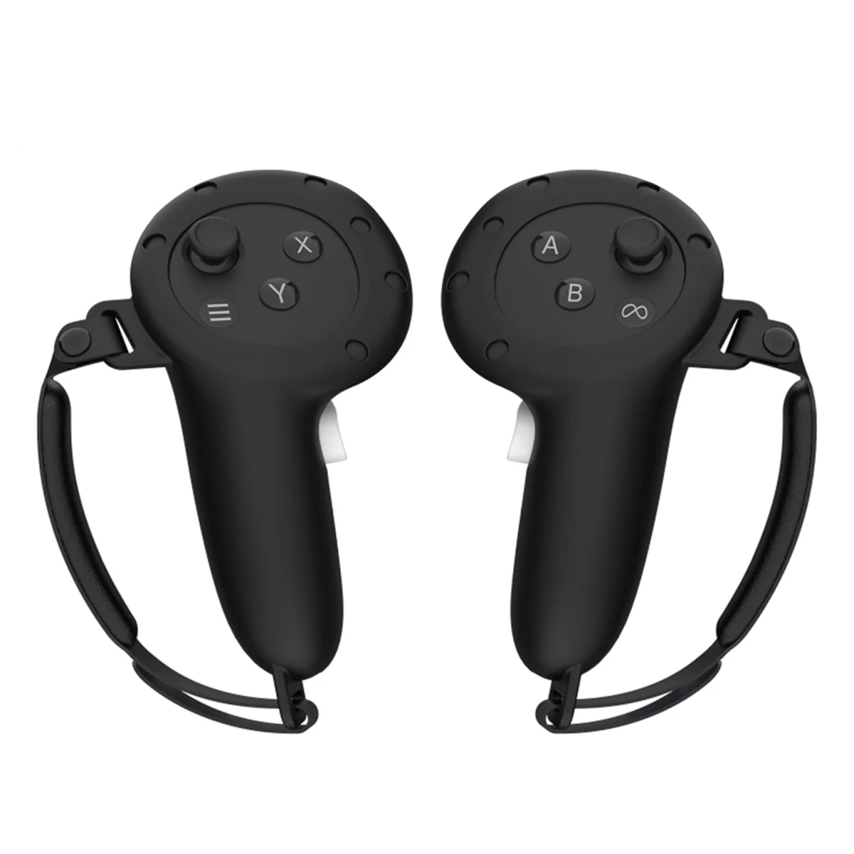 AU47-для Oculus Quest 3, защитный чехол VR для сенсорного контроллера VR, силиконовый с ремешком, ручка, аксессуары VR-черный
AU47-для Oculus Quest 3, защитный чехол VR для сенсорного контроллера VR, силиконовый с ремешком, ручка, аксессуары VR-черный