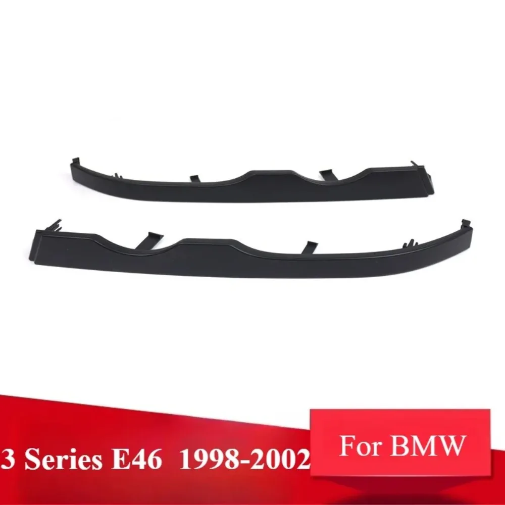 Para BMW Serie 3 E46 Coupe 1998-2002 parachoques delantero faro moldura inferior cubierta decoración tira accesorios exteriores
Para BMW Serie 3 E46 Coupe 1998-2002 parachoques delantero faro moldura inferior cubierta decoración tira accesorios exteriores