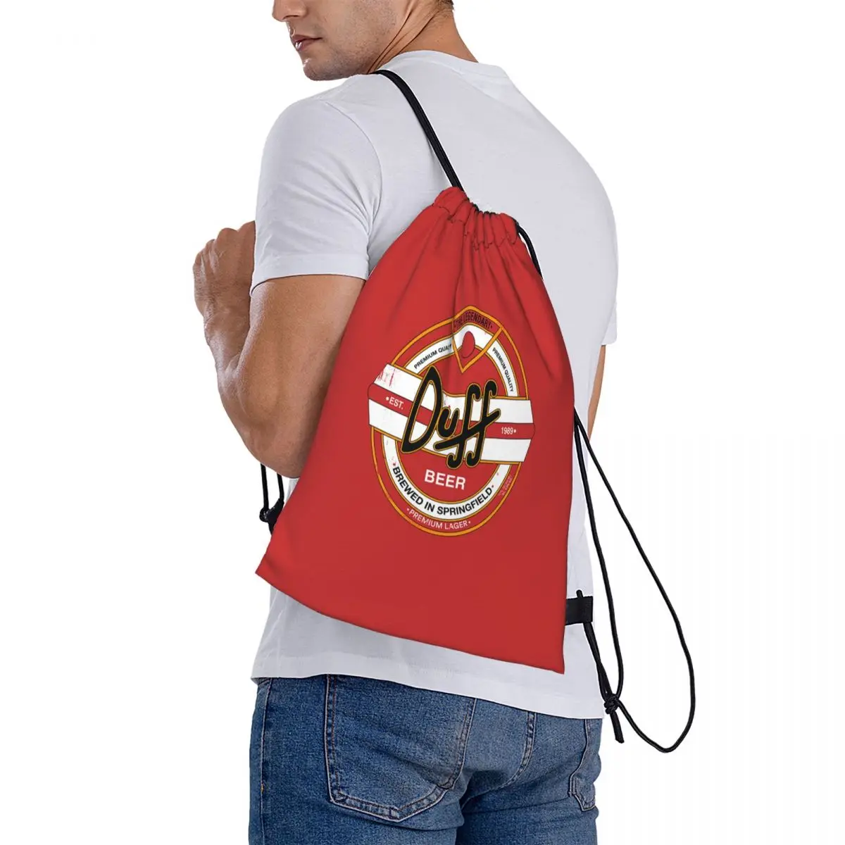 Duff BeerBackpacks Portable Drawstring Bags Sundries Bag Book Bags for Travel Students
Duff BeerBackpacks Portable Drawstring Bags Sundries Bag Book Bags for Travel Students