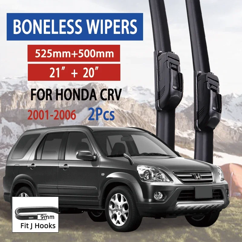For Honda CRV CR-V 2001-2006 Car Wiper U-type Soft Rubber Boneless Wiper HD Quiet Durable Automotive Wiper 21"+20"
For Honda CRV CR-V 2001-2006 Car Wiper U-type Soft Rubber Boneless Wiper HD Quiet Durable Automotive Wiper 21"+20"