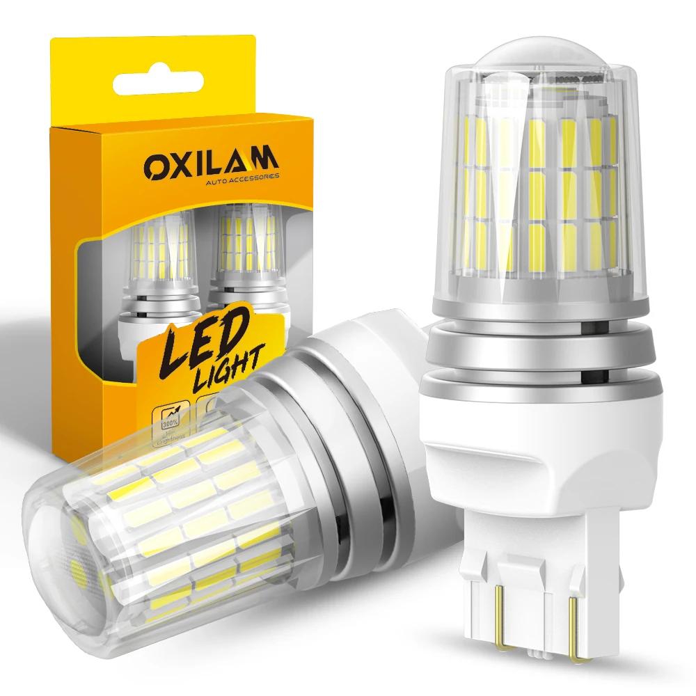 2Pcs WY21W W21W T20 LED Canbus Super Bright 7440 7443 W21/5W LED Bulb DRL Car Driving Reverse Light for Lada Mazda Toyota Honda
2Pcs WY21W W21W T20 LED Canbus Super Bright 7440 7443 W21/5W LED Bulb DRL Car Driving Reverse Light for Lada Mazda Toyota Honda