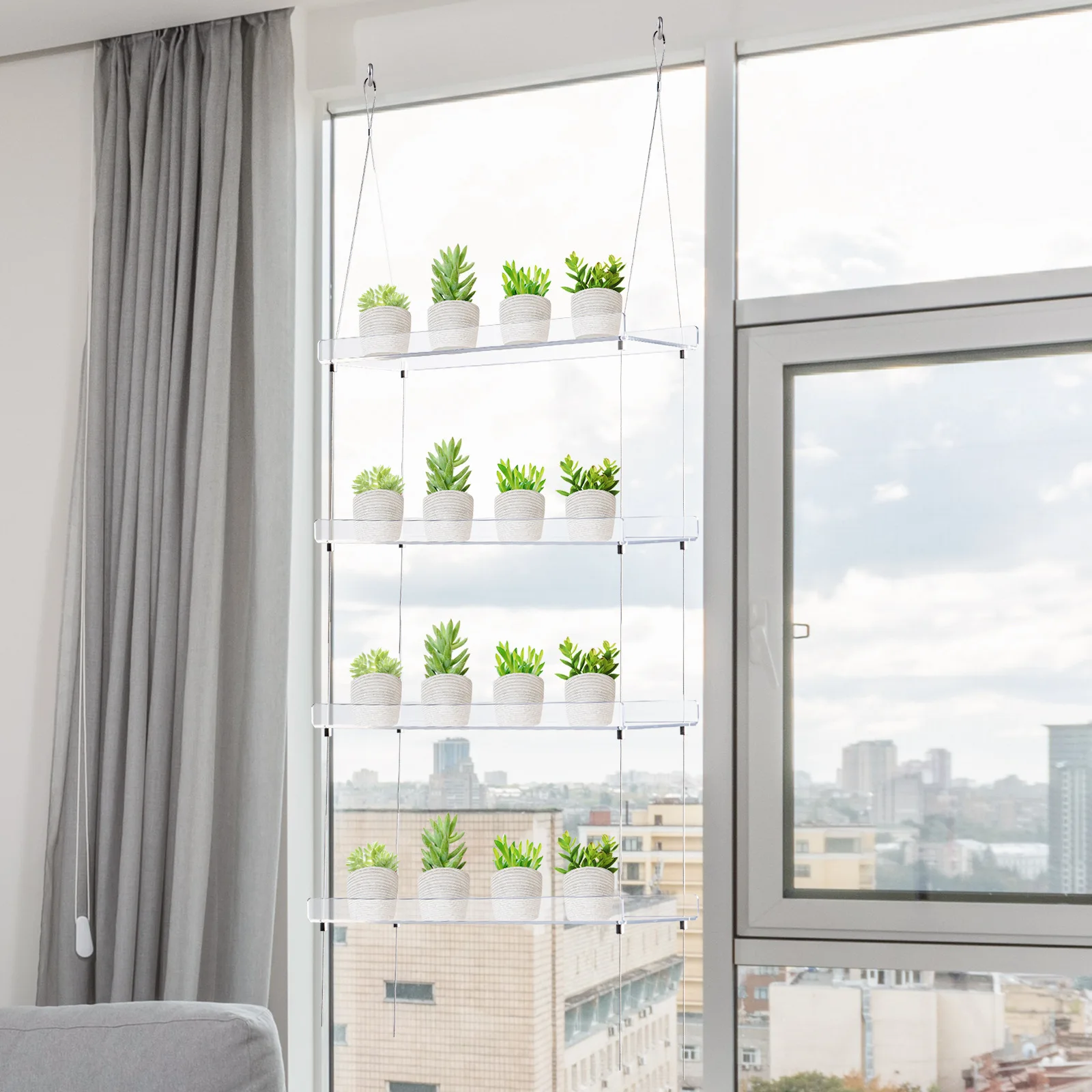 Acrylic window sill flower stand plant stand 16 inch wall flower double hook box indoor plant succulent adjustable suspension st
Acrylic window sill flower stand plant stand 16 inch wall flower double hook box indoor plant succulent adjustable suspension st