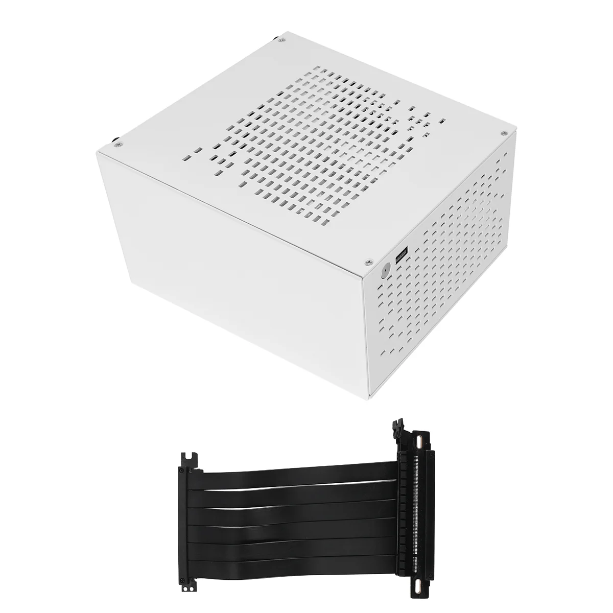 X61A_A07 Mini ITX Computer Case Chassis HTPC Host Case USB3.0 ITX Enclosure with Graphics Card Extension Cable(C)
X61A_A07 Mini ITX Computer Case Chassis HTPC Host Case USB3.0 ITX Enclosure with Graphics Card Extension Cable(C)