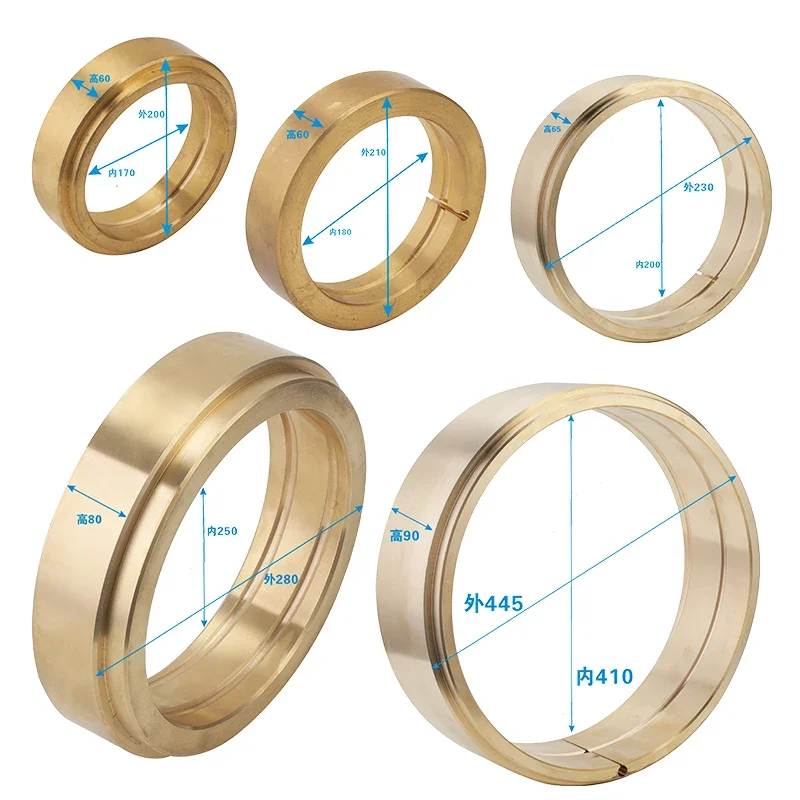 1PC NEW 6.3T-200T Large Gear Bushing Punching Machine Sheath Flywheel Copper Sleeve Punch Press Accessories
1PC NEW 6.3T-200T Large Gear Bushing Punching Machine Sheath Flywheel Copper Sleeve Punch Press Accessories