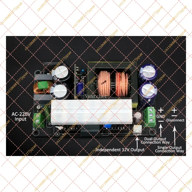 600W LLC Switching Power Supply Board, High-Fidelity Audio PSU (AC 200-240V)
600W LLC Switching Power Supply Board, High-Fidelity Audio PSU (AC 200-240V)