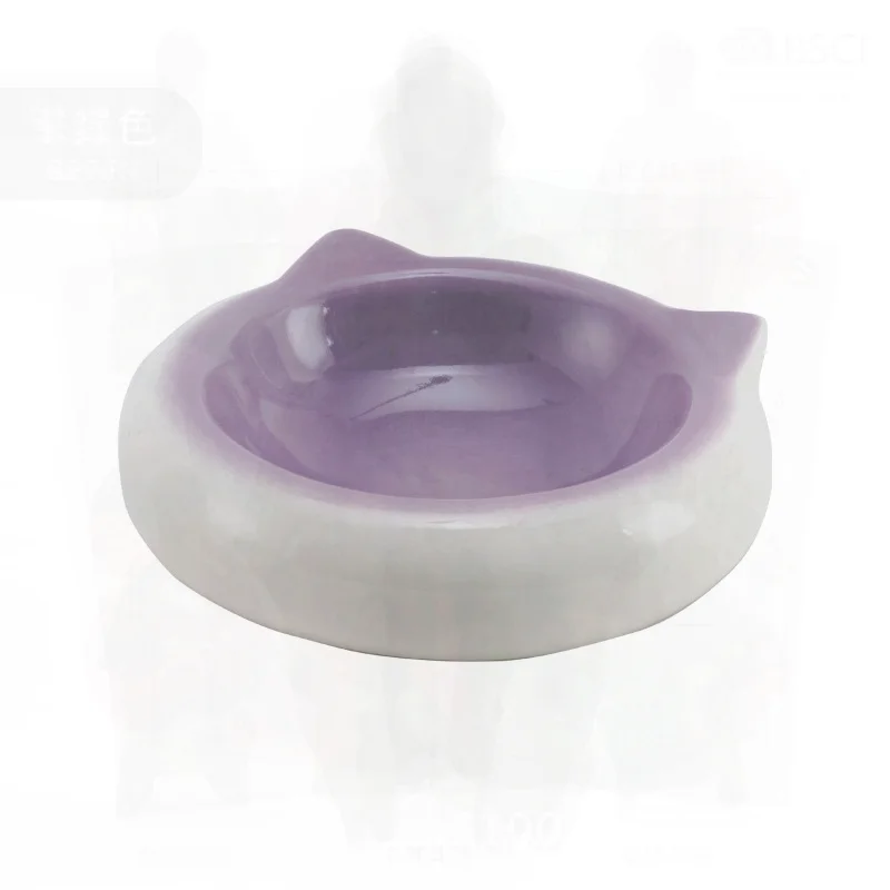 Красочная керамическая миска для кошек с дизайном ушей, противоударная миска для корма для домашних животных для кошек и собак, глубокие круглые плоские стили, милые кошачьи уши
Красочная керамическая миска для кошек с дизайном ушей, противоударная миска для корма для домашних животных для кошек и собак, глубокие круглые плоские стили, милые кошачьи уши