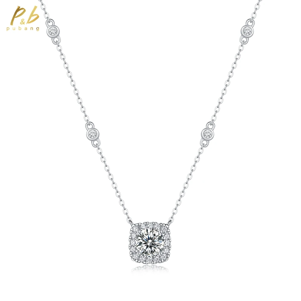 PuBang Fine Jewelry Настоящее серебро 925 пробы 3EX VVS1 D Цвет Круглая огранка 1 карат Муассанит Бриллианты Драгоценные камни Ожерелье Оптовая продажа
PuBang Fine Jewelry Настоящее серебро 925 пробы 3EX VVS1 D Цвет Круглая огранка 1 карат Муассанит Бриллианты Драгоценные камни Ожерелье Оптовая продажа