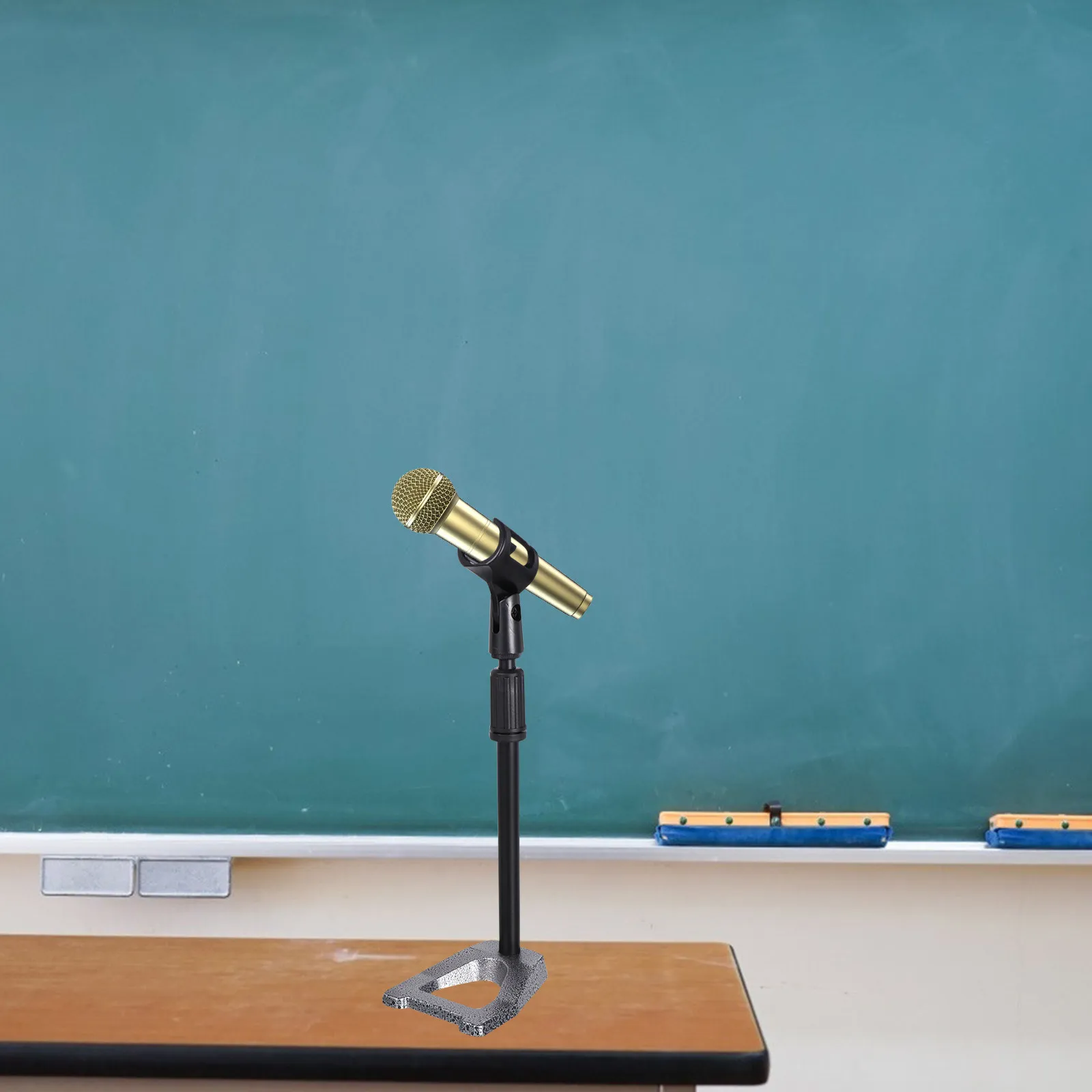 1Set Metal Base Desktop Microphone Stand Adjustable 32Cm to 50Cm Height Stable Table Mic Stand for Recording Podcasting
1Set Metal Base Desktop Microphone Stand Adjustable 32Cm to 50Cm Height Stable Table Mic Stand for Recording Podcasting