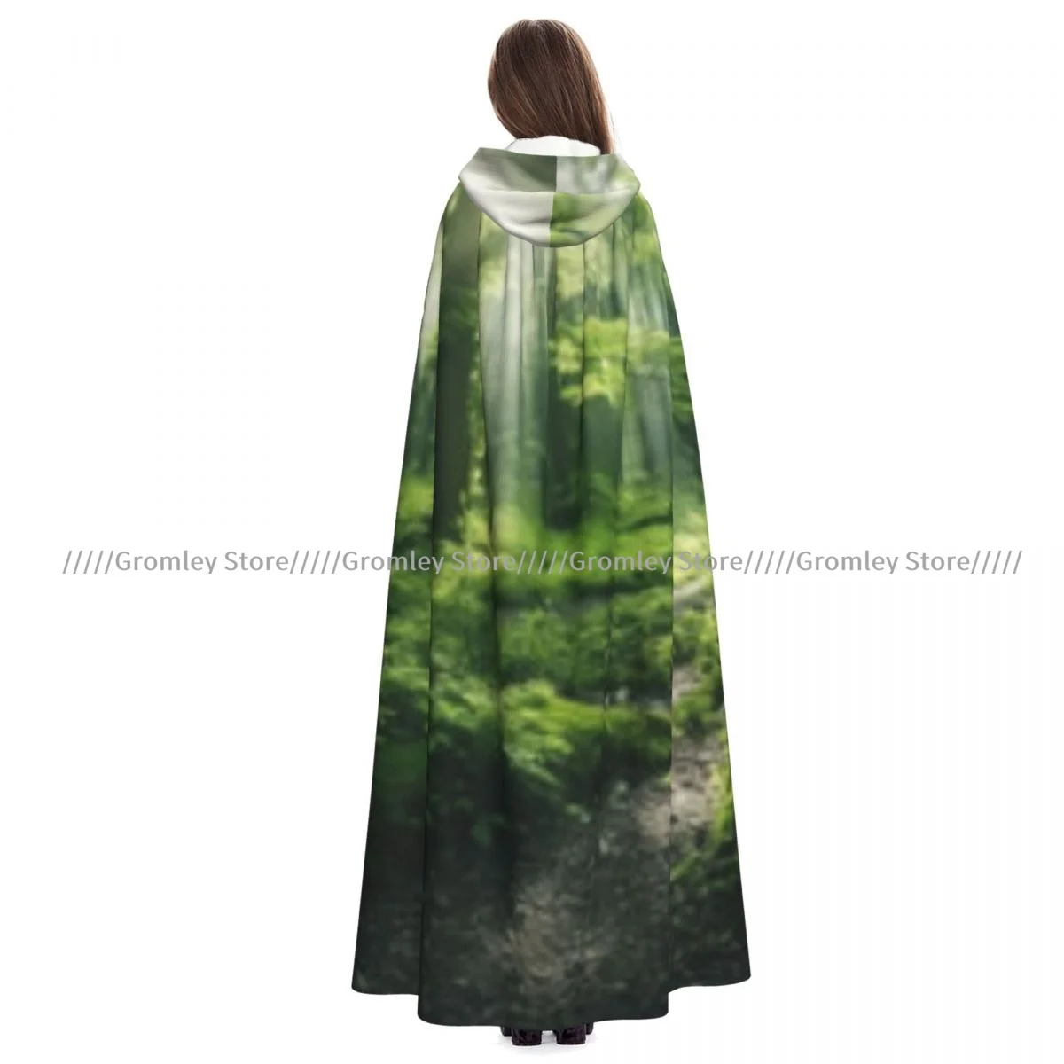 Forest Path With Sunshine Witch Cloak Halloween Cosplay Costume Adult Unisex Cloak Retro Ages Cape
Forest Path With Sunshine Witch Cloak Halloween Cosplay Costume Adult Unisex Cloak Retro Ages Cape