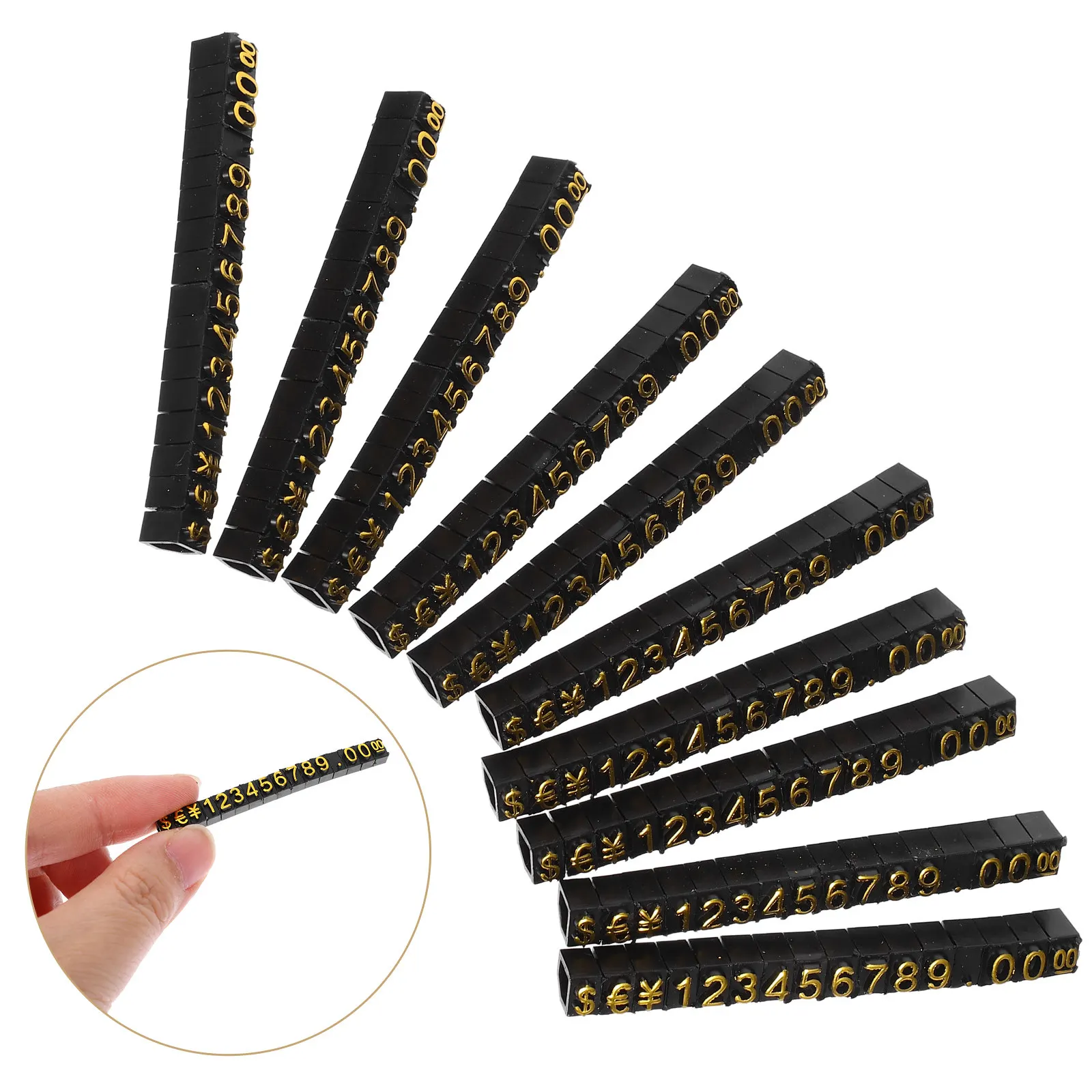 10Sets Plastic Price Display Cube Stand for Jewelry Retail Counter Adjustable Price Tag Block Elegant Display for Clothes
10Sets Plastic Price Display Cube Stand for Jewelry Retail Counter Adjustable Price Tag Block Elegant Display for Clothes