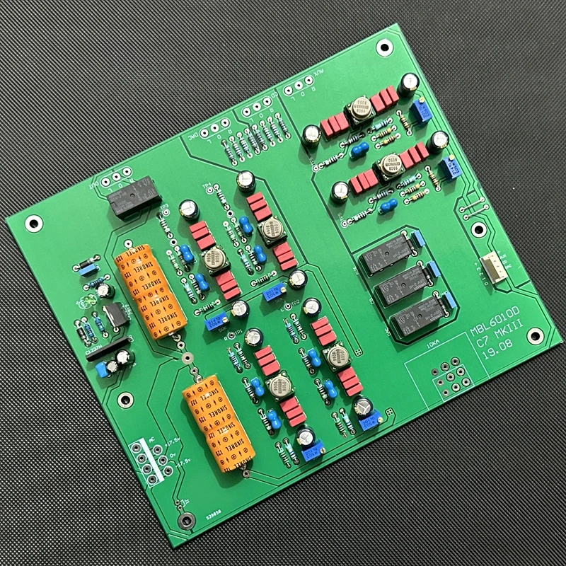 NEW latest High voltage gold sealed MBL6010D Large dynamic dual channel preamplifier board for audio diy
NEW latest High voltage gold sealed MBL6010D Large dynamic dual channel preamplifier board for audio diy