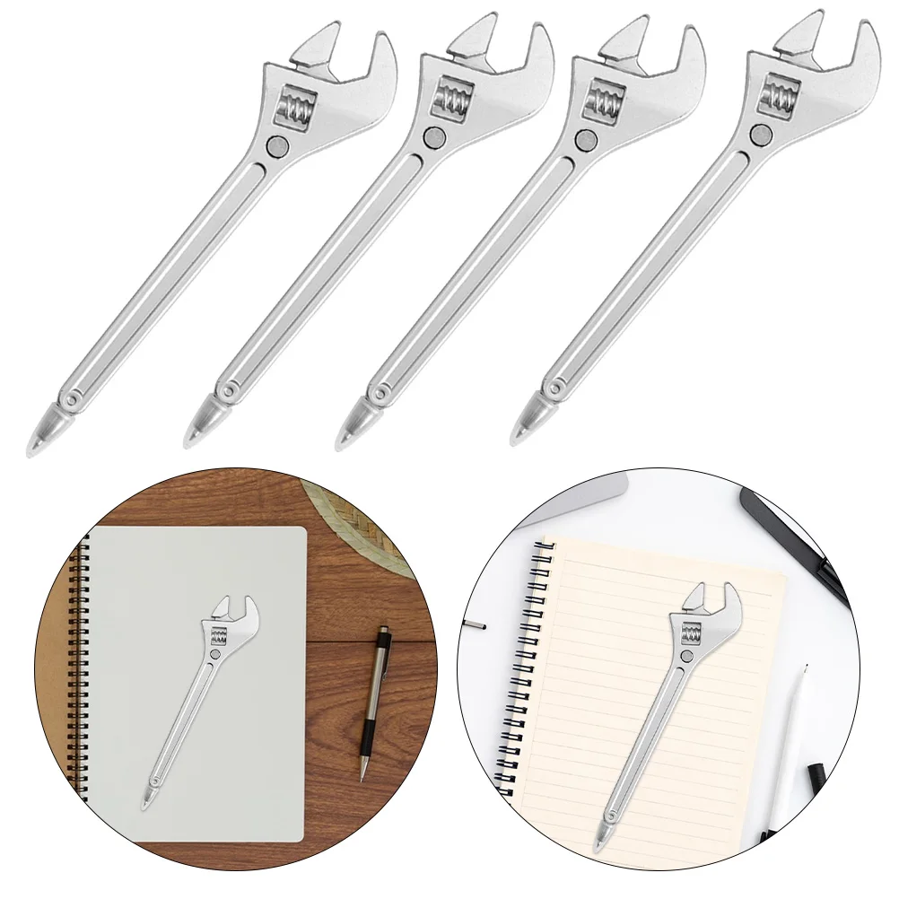 6pcs Wrench Shape Ballpoint Pens Novelty Student Party Pens Creative Wrench Designed Pen For Note Taking Journal Writing
6pcs Wrench Shape Ballpoint Pens Novelty Student Party Pens Creative Wrench Designed Pen For Note Taking Journal Writing