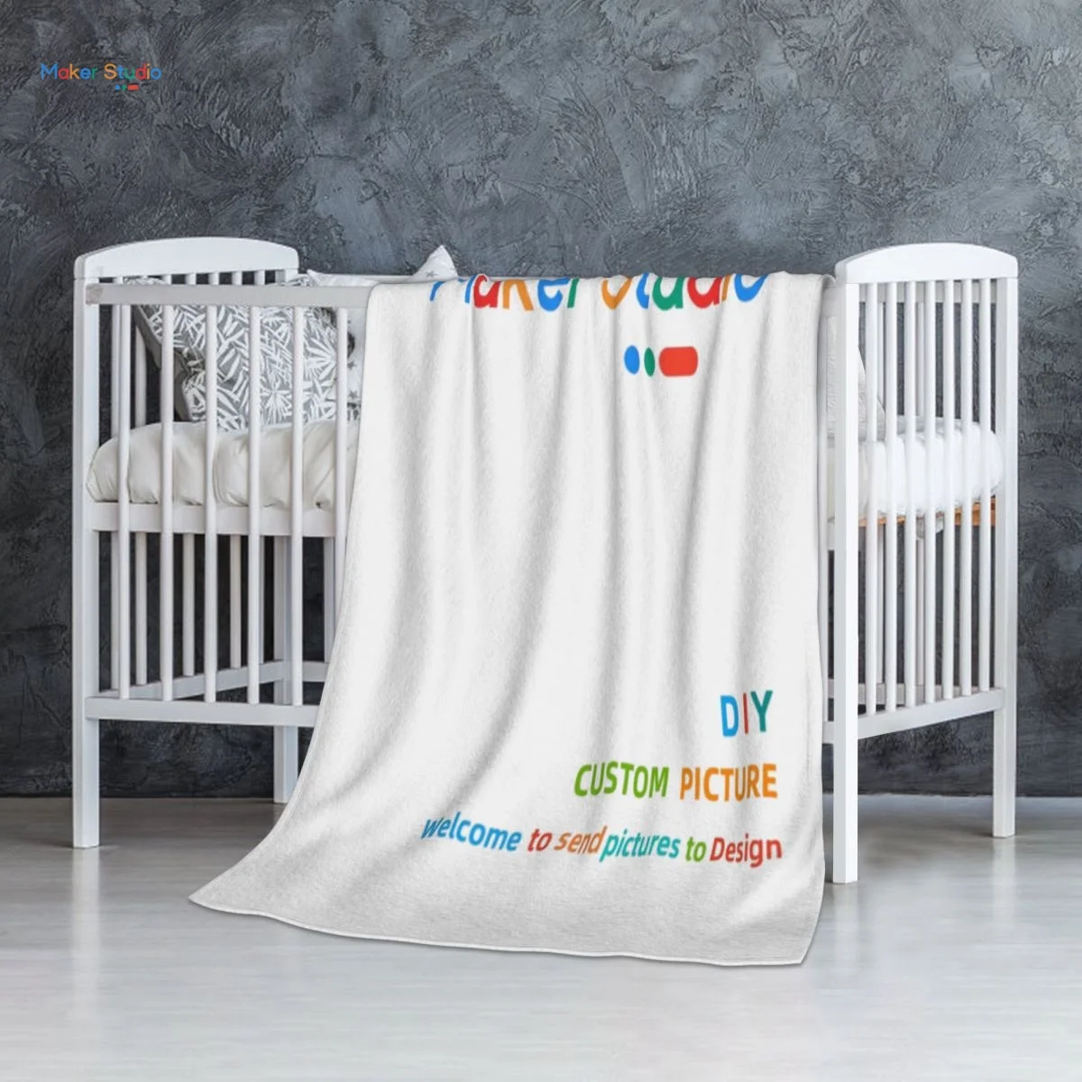 Maker Studio DIY683757874 11830 320g flannel Black Flannel Blanket 2
Maker Studio DIY683757874 11830 320g flannel Black Flannel Blanket 2