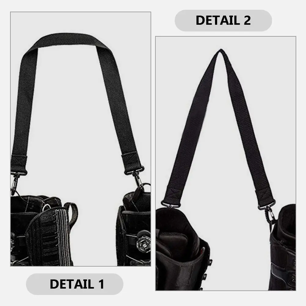 2 шт. портативных регулируемых нейлоновых ремней для переноски лыжных ботинок, для взрослых, для сноуборда, для ношения на руке и плече
2 шт. портативных регулируемых нейлоновых ремней для переноски лыжных ботинок, для взрослых, для сноуборда, для ношения на руке и плече