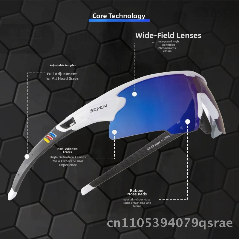 Color- Changing Unisex Cycling Glasses Windproof Sandproof Sports Sunglasses for Men And Women TR90 Half Frame Adjustable Nose
Color- Changing Unisex Cycling Glasses Windproof Sandproof Sports Sunglasses for Men And Women TR90 Half Frame Adjustable Nose