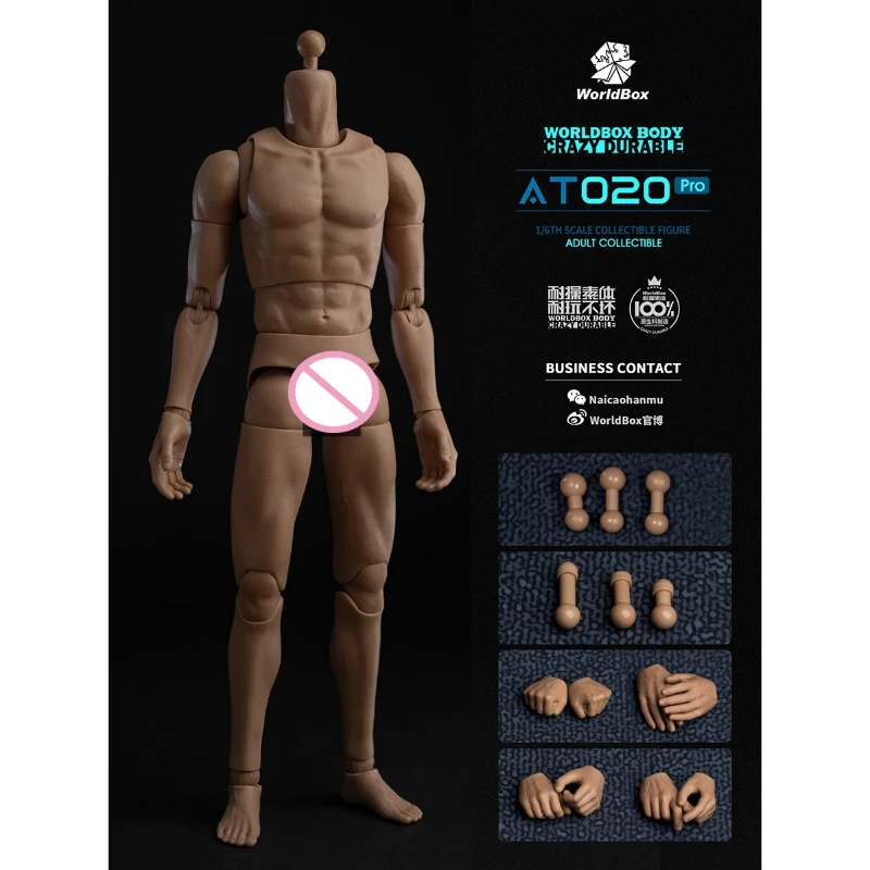 WorldBox AT020 Pro 1/6 Scale Durable Body12-inch Male Soldier Action Figure Super Flexible Joint Body Collection Tyos Fans
WorldBox AT020 Pro 1/6 Scale Durable Body12-inch Male Soldier Action Figure Super Flexible Joint Body Collection Tyos Fans