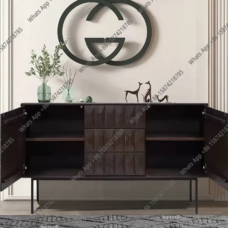 Mn Nordic Solid Wood Dining Side Cabinet, Living Room Against The Wall Storage Cabinet, Light Luxury Modern Entrance Cabinet
Mn Nordic Solid Wood Dining Side Cabinet, Living Room Against The Wall Storage Cabinet, Light Luxury Modern Entrance Cabinet
