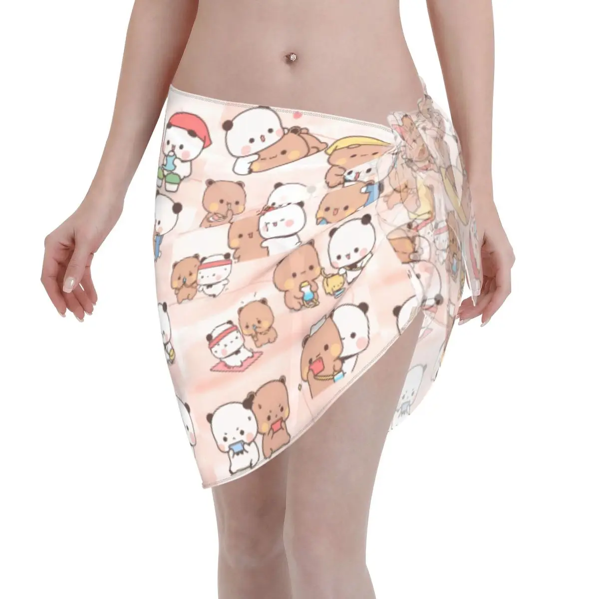 Custom Bubu And Dudu Short Sarongs Swimsuit Cover up Printed Bikini Wrap Sheer Sarong Beach Wrap
Custom Bubu And Dudu Short Sarongs Swimsuit Cover up Printed Bikini Wrap Sheer Sarong Beach Wrap