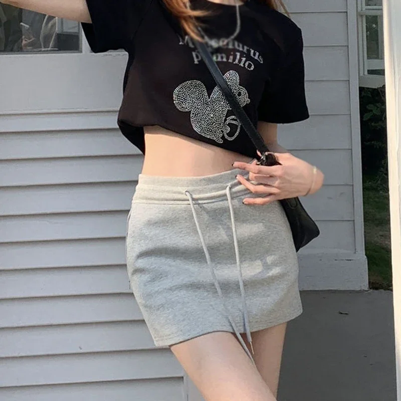 Women's Casual Skirt Korean Version Summer Solid Colour Drawstring
Women's Casual Skirt Korean Version Summer Solid Colour Drawstring