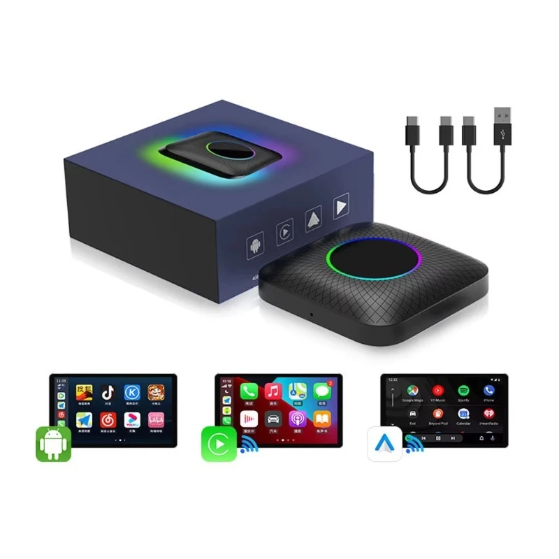 Tbox LED Wireless CarPlay AI Box Android 13 QCM6225 8GB 128GB Open Source Car Adapter
Tbox LED Wireless CarPlay AI Box Android 13 QCM6225 8GB 128GB Open Source Car Adapter