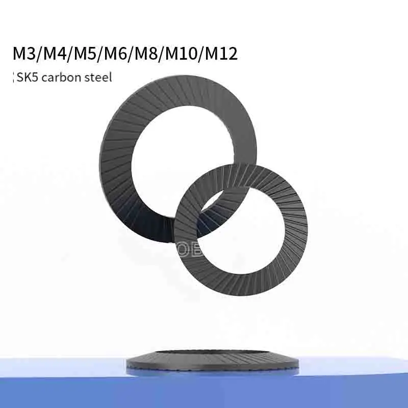 Carbon steel Lock Washer,Double-Serrated Anti-Loose Self-Locking Washer,M3 M4 M5 M6 M10 M12 High Strength Vibration-Proof
Carbon steel Lock Washer,Double-Serrated Anti-Loose Self-Locking Washer,M3 M4 M5 M6 M10 M12 High Strength Vibration-Proof