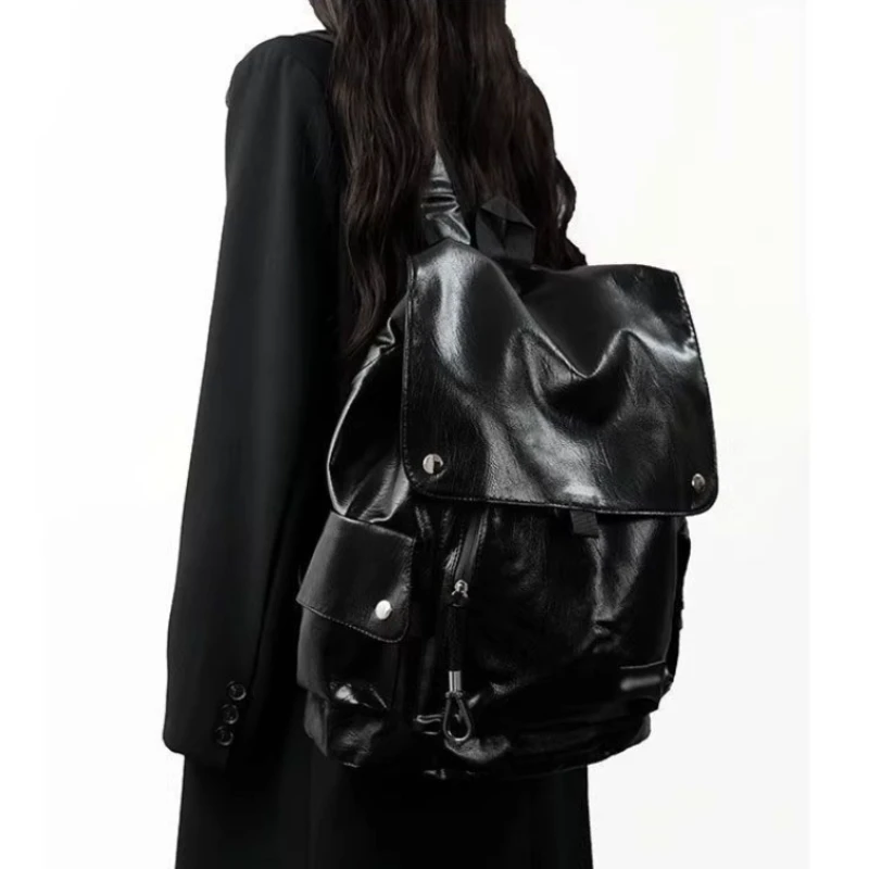Fashionable High-end PU Backpack for College Students Going Out for Shopping , Traveling Computer Backpack Waterproof Schoolbag
Fashionable High-end PU Backpack for College Students Going Out for Shopping , Traveling Computer Backpack Waterproof Schoolbag