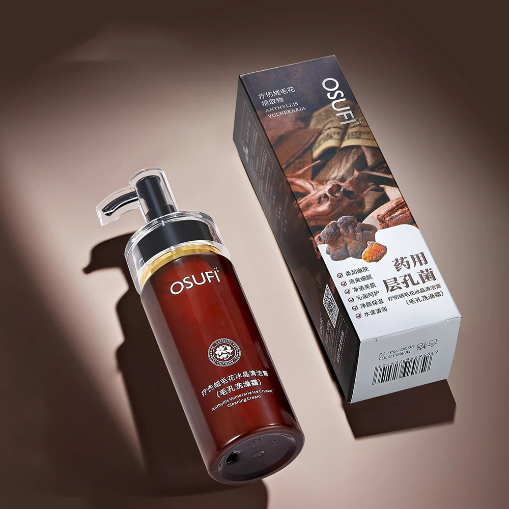 OSUFI Healing Hair Flower Ice Crystal Clean Cream Facial Cleansing Pore Acne Facial Cleanser Refreshing Moisturizing Skincare
OSUFI Healing Hair Flower Ice Crystal Clean Cream Facial Cleansing Pore Acne Facial Cleanser Refreshing Moisturizing Skincare