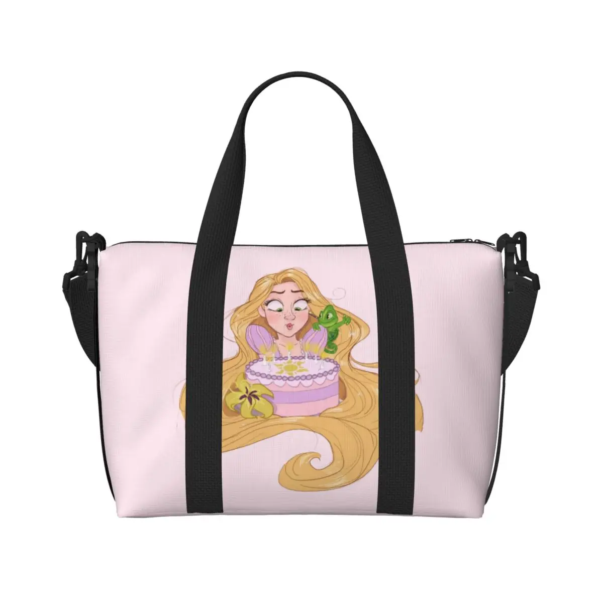 Custom Princess Tangled Tote Bag Women Large Capacity Cartoon Funny Gym Beach Shoulder Travel Bag
Custom Princess Tangled Tote Bag Women Large Capacity Cartoon Funny Gym Beach Shoulder Travel Bag