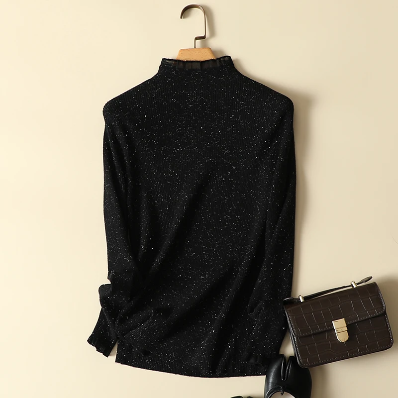 Lace Patchwork Knitted Women Sweater And Pullovers 2022 Long-Sleeved Casual All Match Office Lady Elegant Pulls Outwear Tops
Lace Patchwork Knitted Women Sweater And Pullovers 2022 Long-Sleeved Casual All Match Office Lady Elegant Pulls Outwear Tops