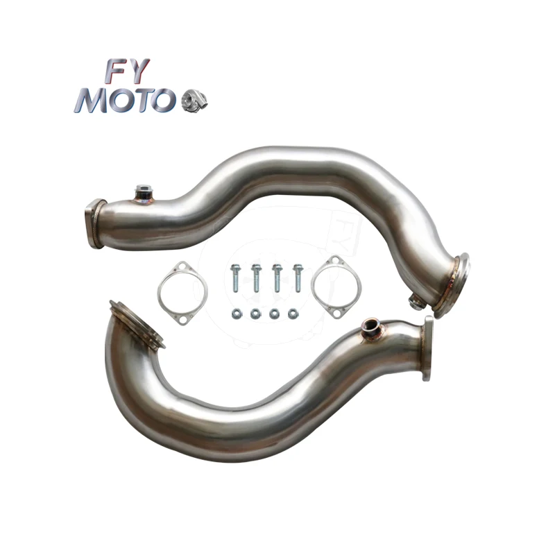 Exhaust Downpipe for 2006-2013 BMW 335i N54 B30 E90 E91 E92 E93 N54 3.0L TWIN TURBO
Exhaust Downpipe for 2006-2013 BMW 335i N54 B30 E90 E91 E92 E93 N54 3.0L TWIN TURBO