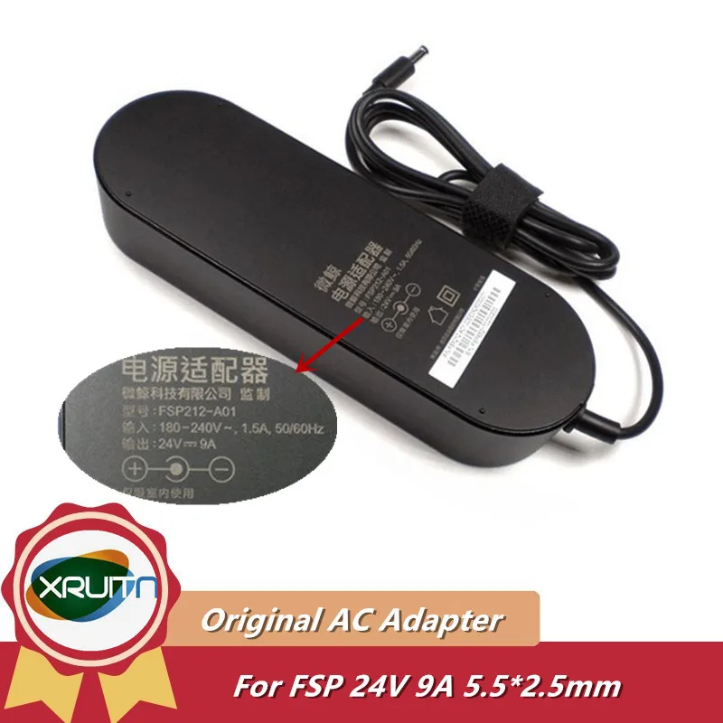 FSP212-A01 Genuine FSP AC Adapter Charger for Whaley 65E3U9500 65E3U9600 Power Supply 24V 9A 216W 5.5*2.5mm
FSP212-A01 Genuine FSP AC Adapter Charger for Whaley 65E3U9500 65E3U9600 Power Supply 24V 9A 216W 5.5*2.5mm