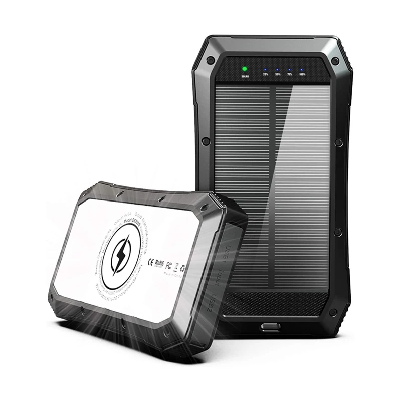 YX-ES980S.Power bank, fast charging, wireless charging, solar charging, with camping light and warning light, 20,000mah battery
YX-ES980S.Power bank, fast charging, wireless charging, solar charging, with camping light and warning light, 20,000mah battery