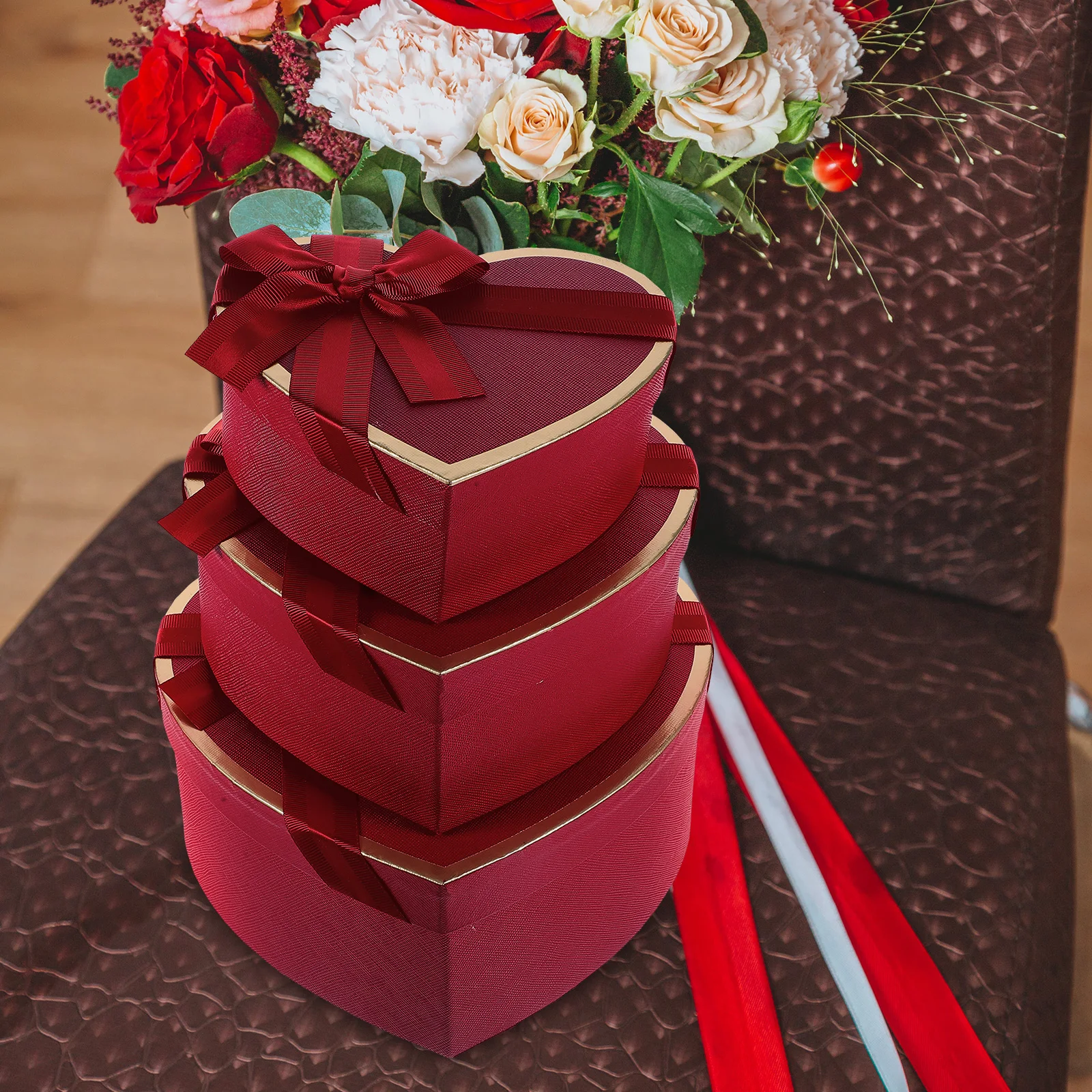3 Pcs Gift Box Boxes for Flowers Arrangements Floral Wrap Wrapping Gifts The Heart Strawberries
3 Pcs Gift Box Boxes for Flowers Arrangements Floral Wrap Wrapping Gifts The Heart Strawberries