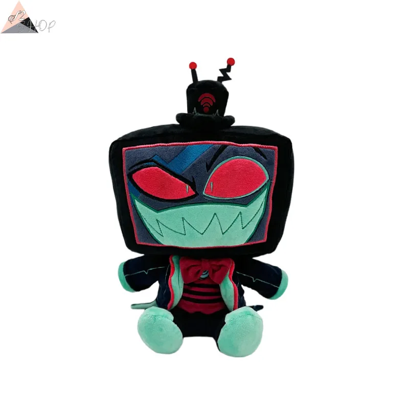 Плюшевая игрушка Hazbin Hotel Alastor, мягкая кукла Radio Demon Evil Boss, Коллекционный подарок для фанатов с улыбкой отеля
Плюшевая игрушка Hazbin Hotel Alastor, мягкая кукла Radio Demon Evil Boss, Коллекционный подарок для фанатов с улыбкой отеля