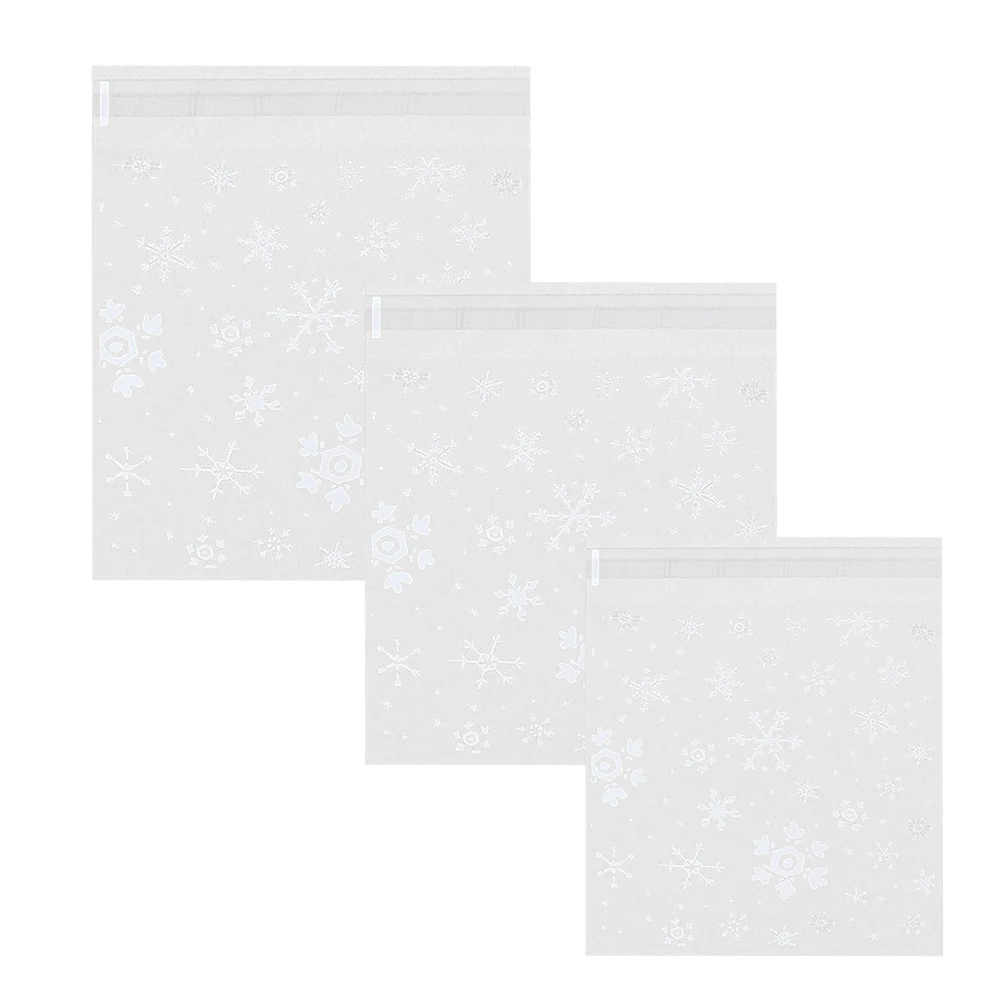 300pcs Snowflake Self Adhesive Cookie Cake Packaging Bags Cellophane Paper Large Plastic Dessert Candy Gift Wrappers Christmas
300pcs Snowflake Self Adhesive Cookie Cake Packaging Bags Cellophane Paper Large Plastic Dessert Candy Gift Wrappers Christmas