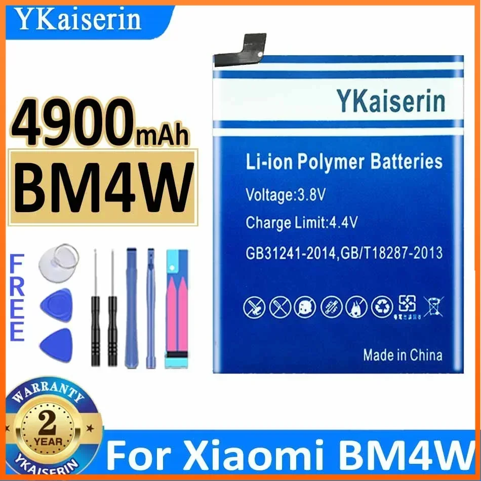 Аккумулятор ykaisin BM4W BN53 для Xiaomi Redmi note 9 Pro note9 Pro 5G Bateria
Аккумулятор ykaisin BM4W BN53 для Xiaomi Redmi note 9 Pro note9 Pro 5G Bateria