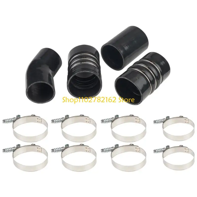 547B Reinforced Intercooler Hose And Clamp Set For F250 F350 F450 F550 6.0L Power Strokes Engine Engines Parts
547B Reinforced Intercooler Hose And Clamp Set For F250 F350 F450 F550 6.0L Power Strokes Engine Engines Parts
